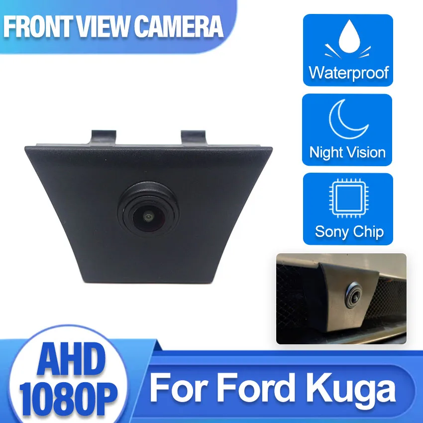 

CCD High Quality Car Vehicle Logo Front View Mark Parking System Camera Wide-angle Waterproof Night Vision For Ford Kuga 2013