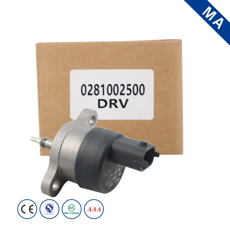 0281002500 Common Rail Pressure Regulating Valve 0281002483 0281002381 7701052268 7701049392 42538165DRV Fuel Control Valve