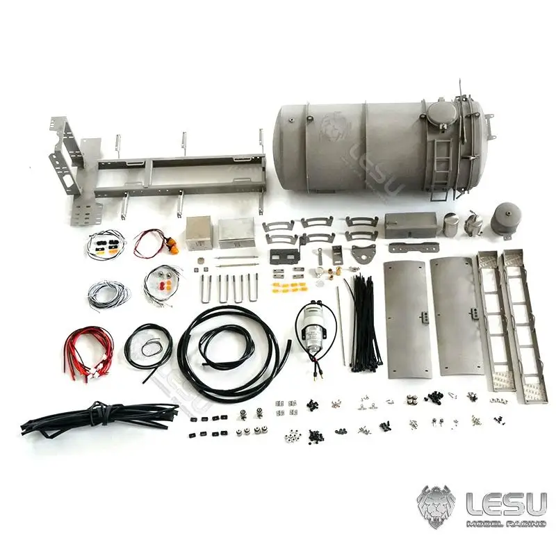 

1/14 Truck model toy simulation fixed metal vacuum tank manure truck