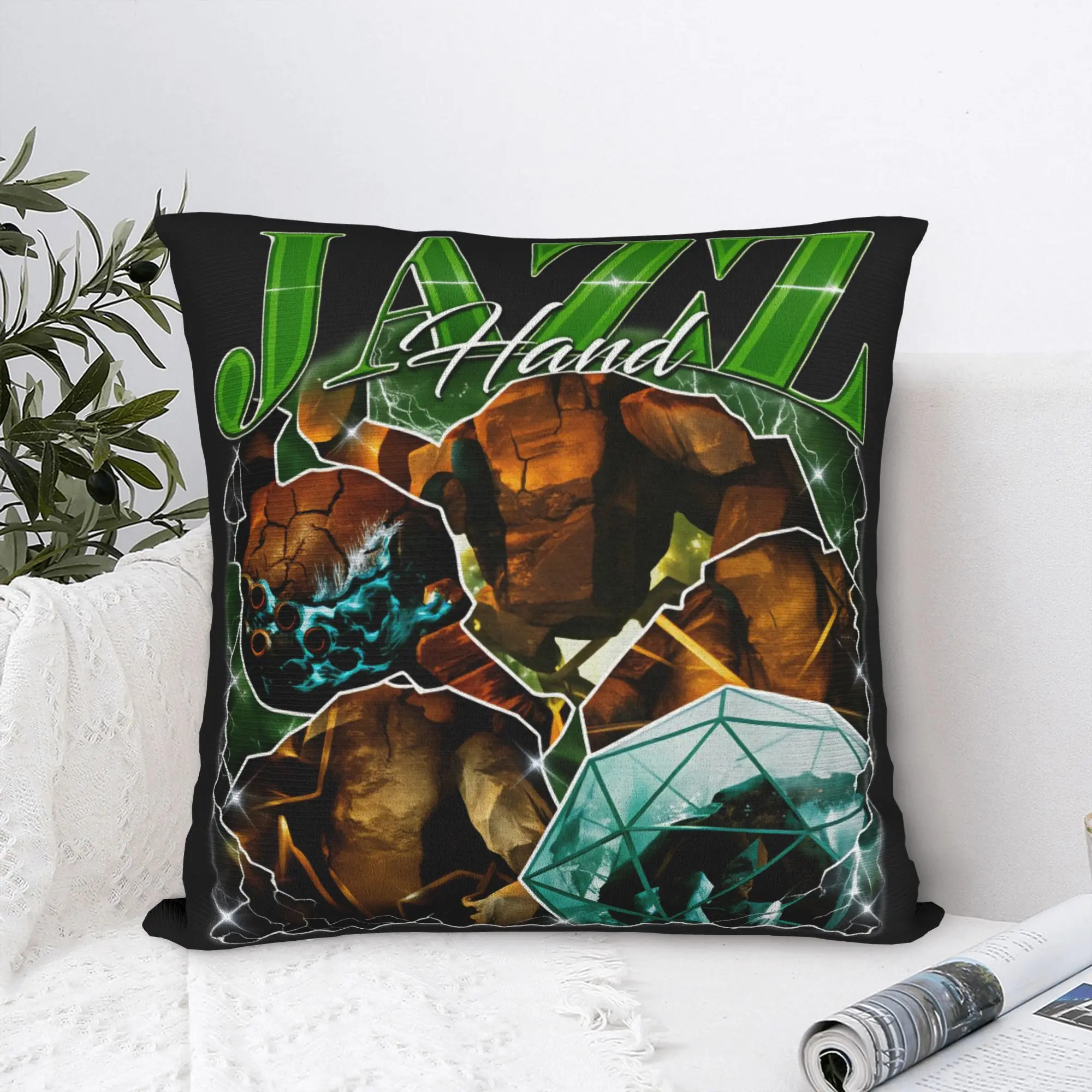 R-Rockys Amazes Pillow Case  Comfy Pillow Cover Funny Pillowcases For Sofa Home Decoration
