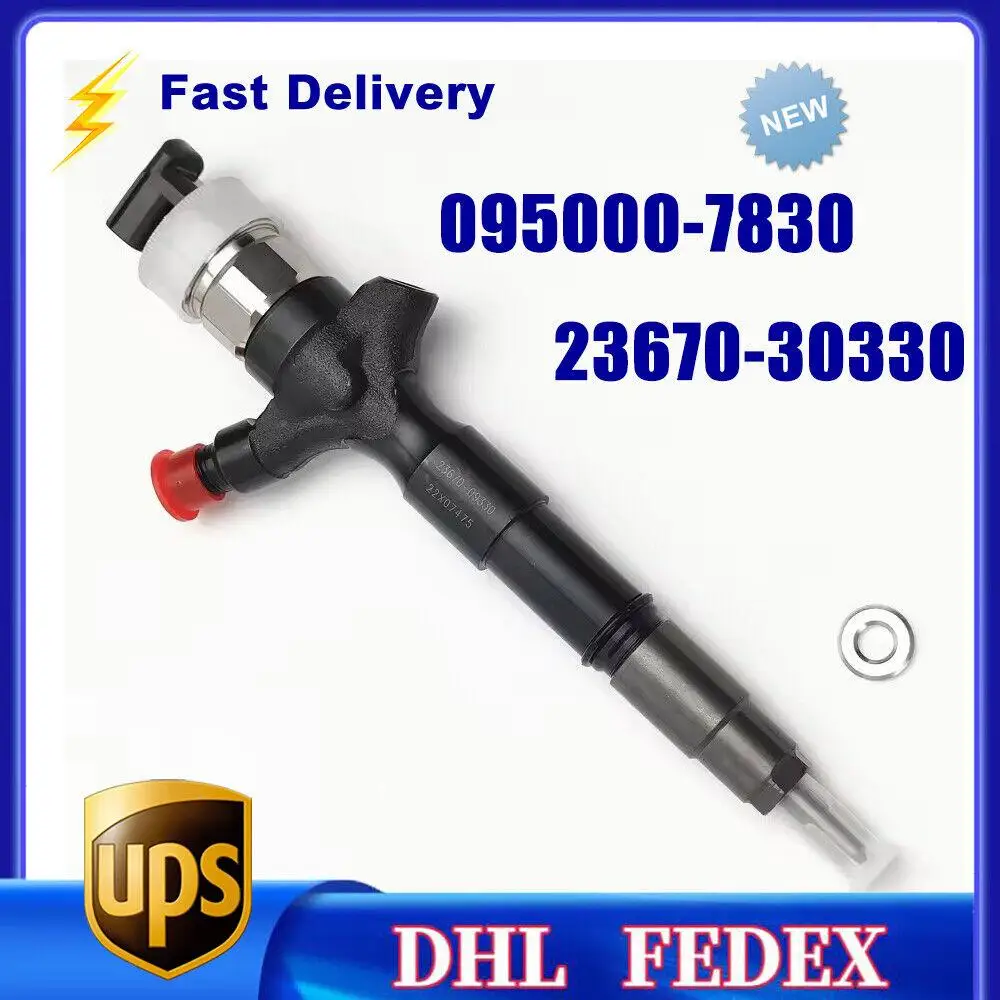 

095000-7830 Diesel Common Rail Fuel Injector nozzle 23670-30330 For DENSO TOYOTA