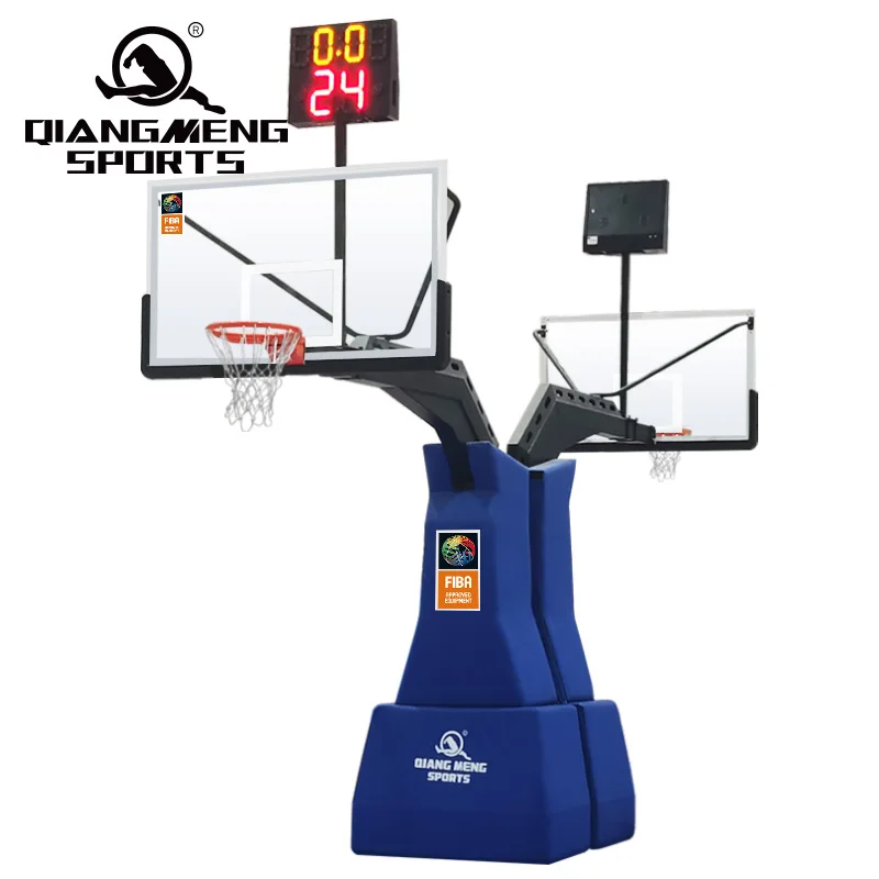 Factory Supply Outdoor Indoor Professional Basketball Equipment Event Level Inground Basketball Hoop