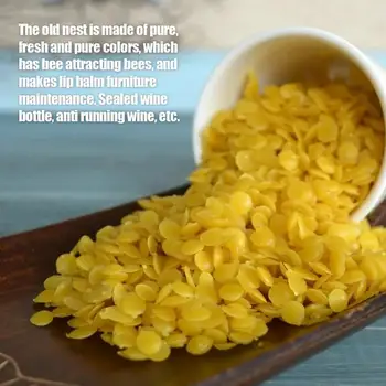 Nieuwe Puur Natuurlijke Bijenwas Huishoudelijke Waxen Maken Kaarsen Multifunctionele Cosmetica Maken Materialen Huidverzorging Lip Wax