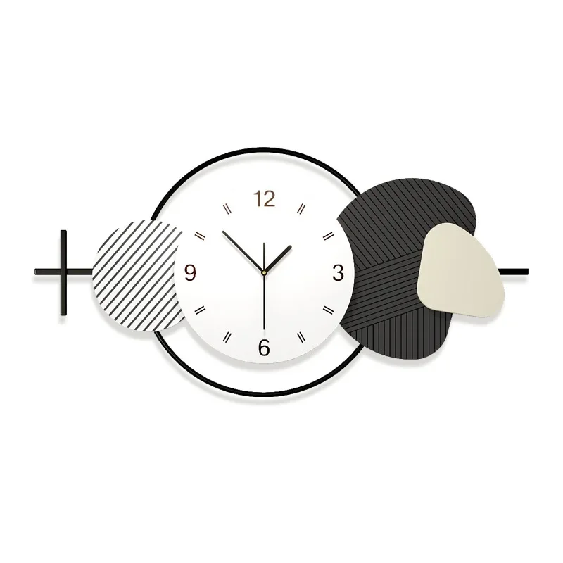 Creative Minimalist Wall Clock Living Room Home Wall Clock Unique Bedroom Office Luxury Fancy Elegant Reloj De Pared Wall Clocks