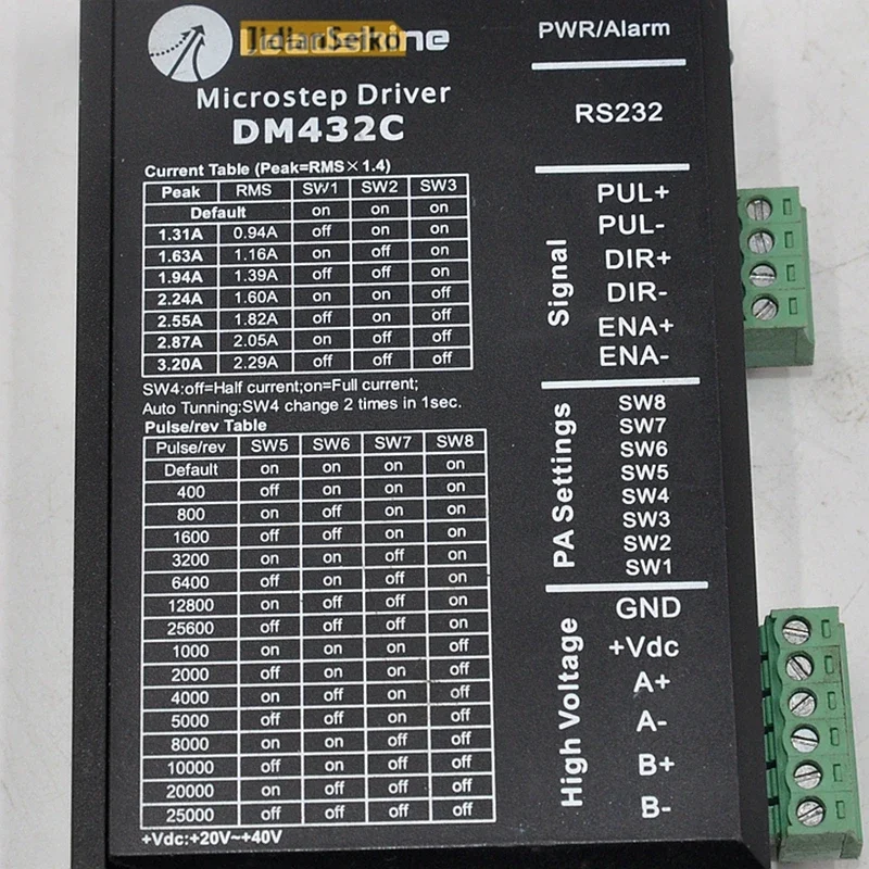 DM432C 42/57 Two-phase Stepper Motor Driver Amplifier