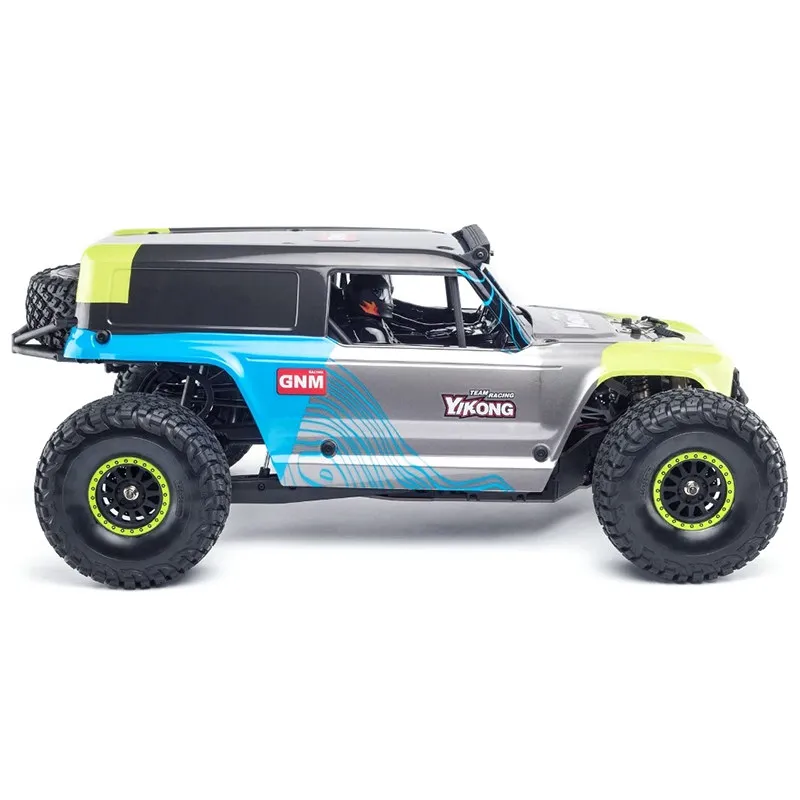 Caminhão RC Yikong Yk4073 em Escala 1/7 4wd Rtr de Alto Desempenho, Caminhão de Curto Curso para Deserto, Modelo de Controle Remoto para Hobby, Presentes