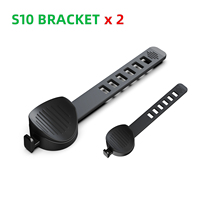 CYCLAMI 1/2/4/6Pcs Bike Taillight Seatpost Bracket Universal Bicycle Rear Light Mount Cycling Tail Light Holder Easy to Install