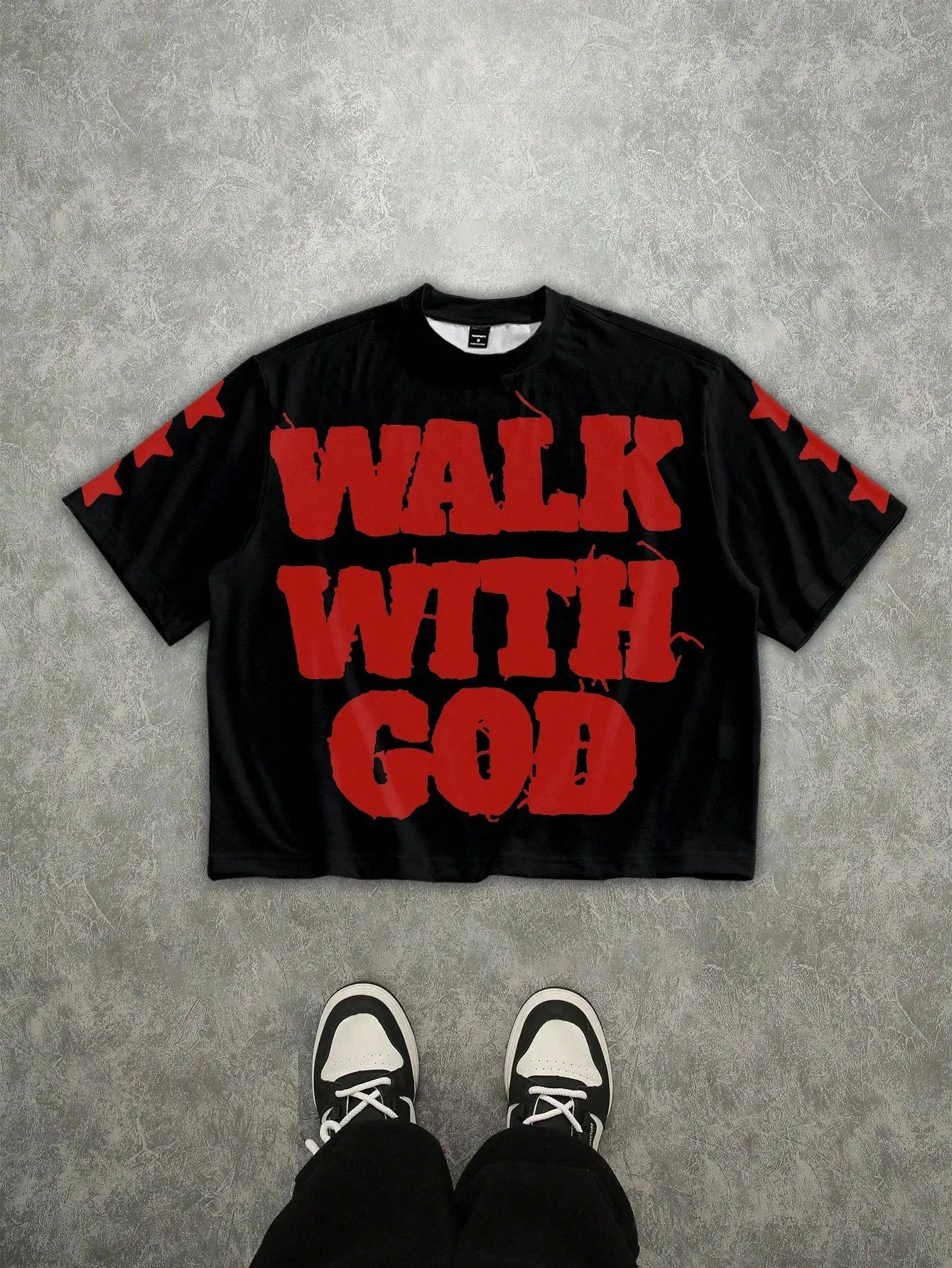 2026 Summer New Style Men's T-shirt Street Casual Fashion Comfortable Soft Breathable Lightweight 3D Letter Pattern Print image 5