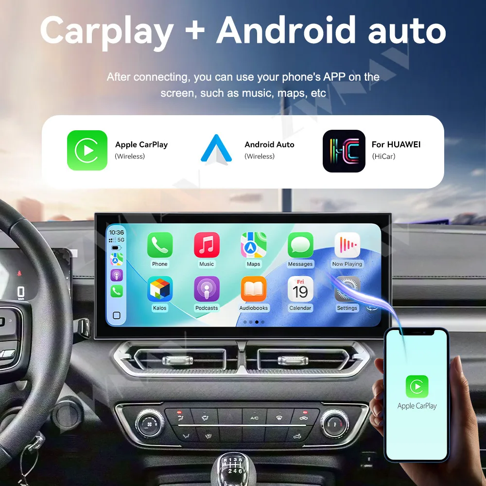 For Ford Transit Pro 2021-2026 Car Accessories Android 15 15.8