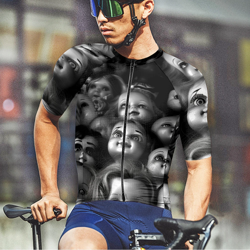 

Забавная велосипедная Джерси, одежда для горного велосипеда, мужской комплект для езды на велосипеде, велосипедная одежда, быстросохнущий полиэстер