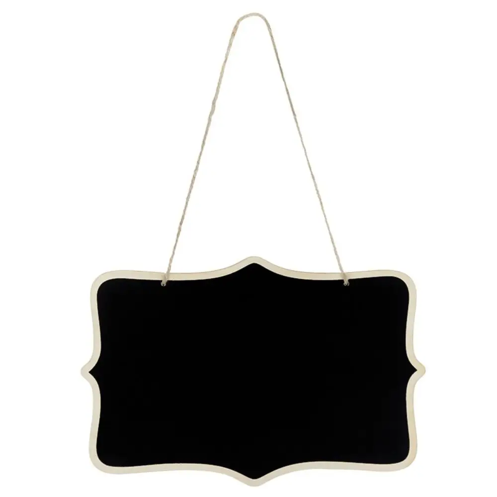 Pizarra de madera rústica, placa colgante, accesorio de ceremonia, tablero de decoración del hogar DIY, pizarra Mr Mrs Bridal Shower