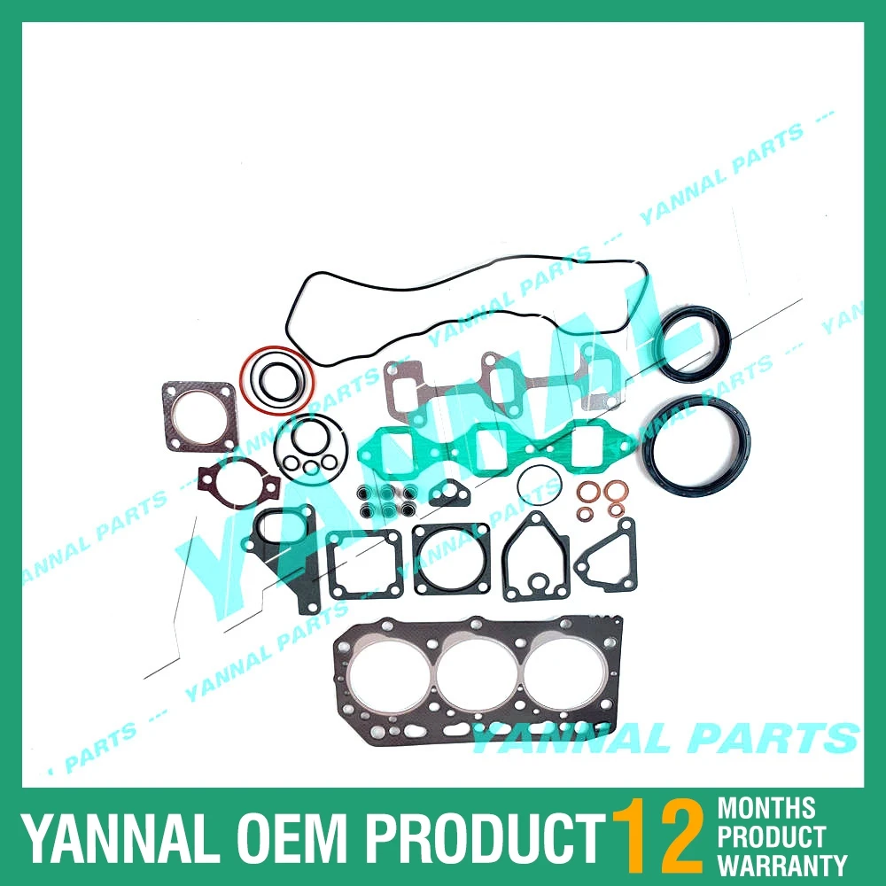 

Full Gasket Kit For Yanmar 3TN84 Engine Komatsu PC15 PC20 PC28UU PC30 PC38UU