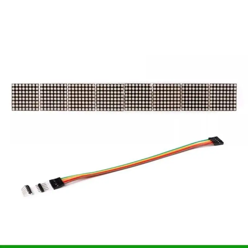 U55C MAX7219 8x8 Dot Matrixes LED Display Module SCM Control Drive LED Module for DIY Electronics