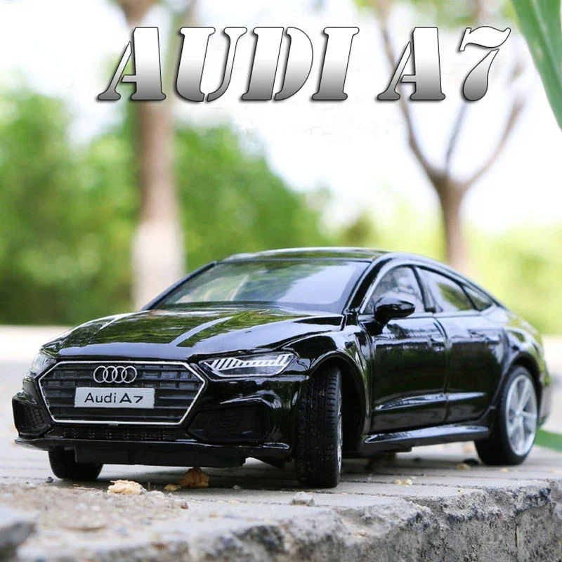 

1:32 AUDI A7 Coupe Alloy Car Model Diecasts & Toy Vehicles Metal Car Model Collection Simulation Sound and Light Childrens Gift