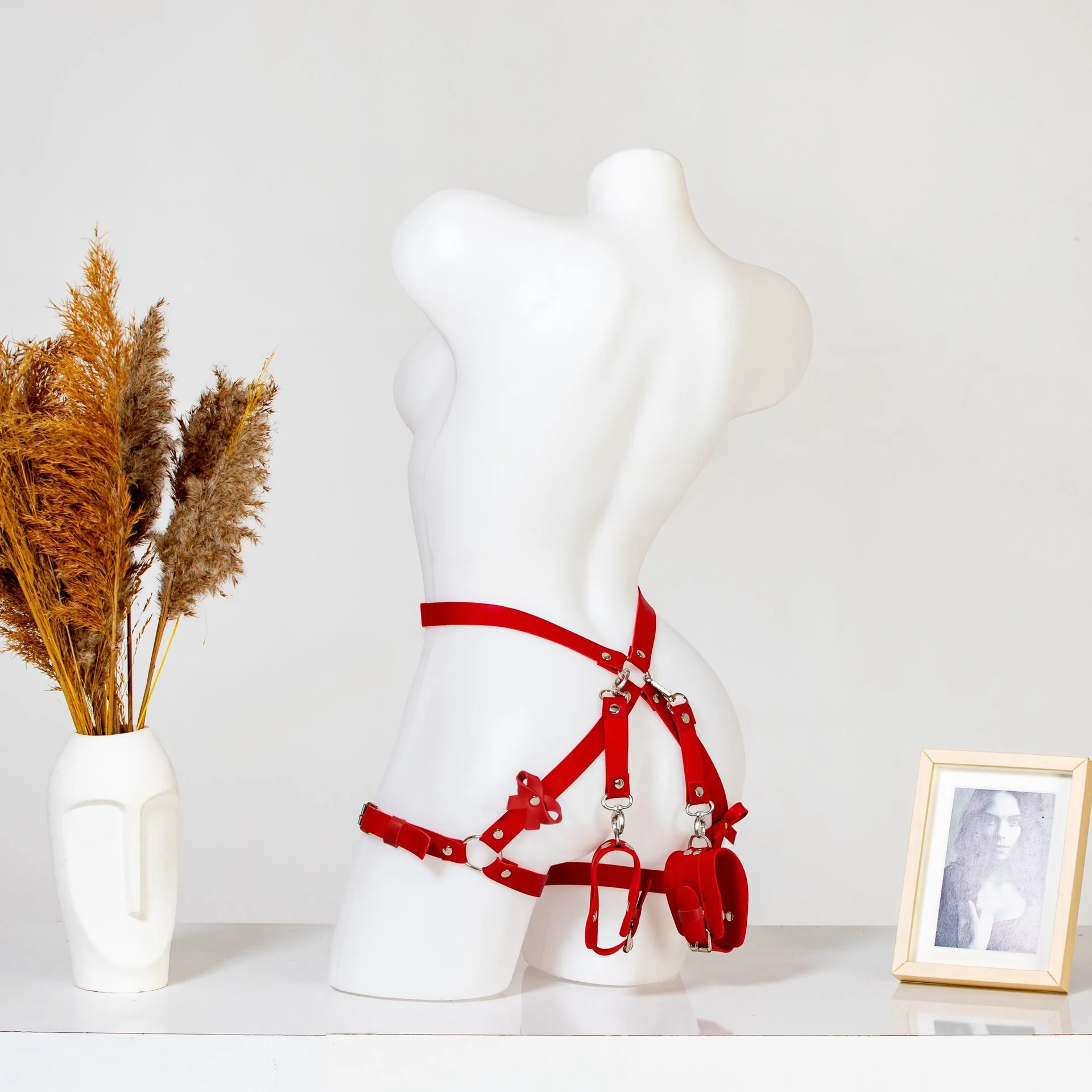 سترات جلدية نسائية مثيرة وساحرة، ملابس مجمعة ومستقيمة، ملابس ممتعة ترتدي الملابس #4