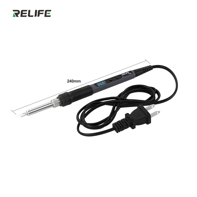 RELIFE 936 90 W intelligenter tragbarer Lötkolben mit Digitalanzeige 120 ~ 550 ℃ Verstellbare Stützen für Lötkolbenspitzen der Serie 900M – Detail 18