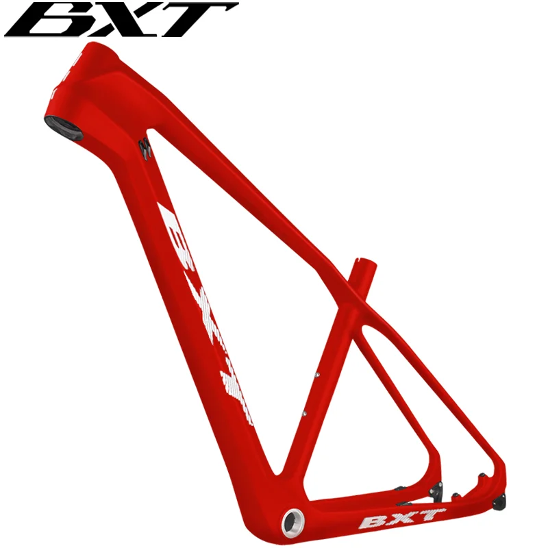 BXT 27.5er MTB Carbon Bike Frame 135xQR or 142x12 Thru Axle Disc Carbon Mountain Bike Frame BSA Bicycle Frame