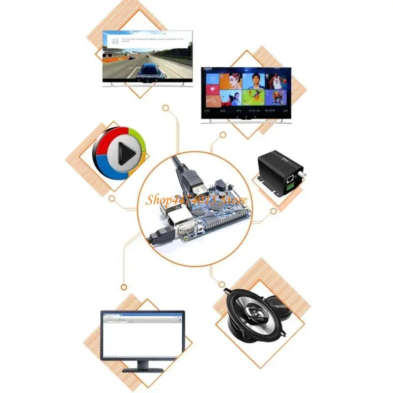 

K1AA PC+ 1GB четырехъядерный, поддержка Android, Ubuntu, Debian Mini Singe Board
