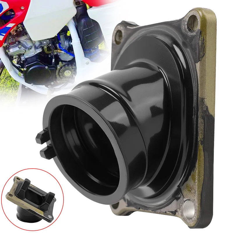 

Motorcycle Carburetor Intake Manifold Pad Black For Honda CR 125 R CR125R 1990-1995 16221-KZ4-700