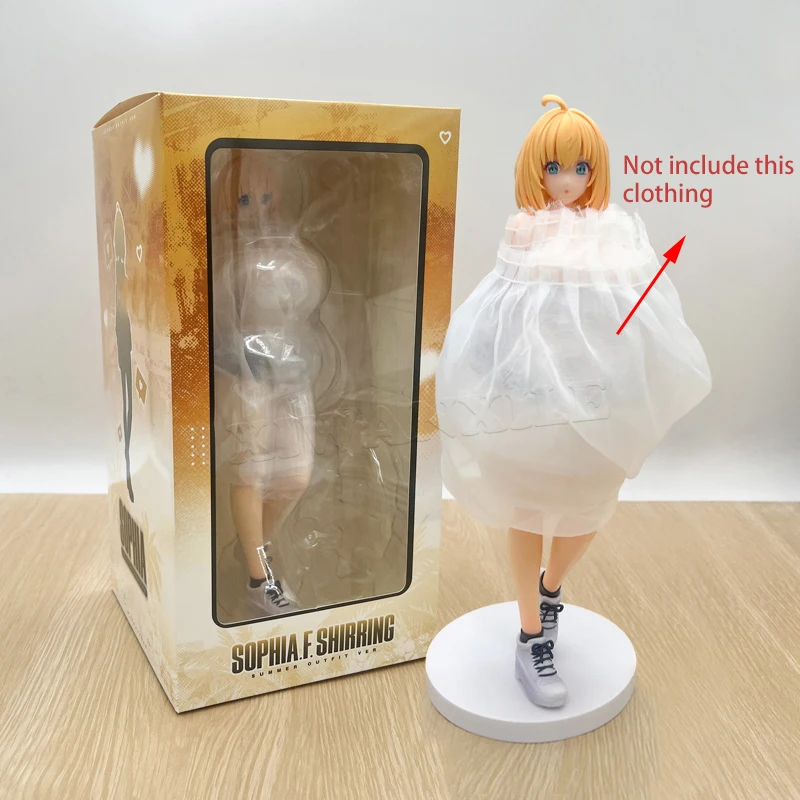 Figura de Anime Sophia F. Shirring Tube Top, Ilustrada por Nadare Takamine, Modelo de Boneca com Traje de Coelhinha