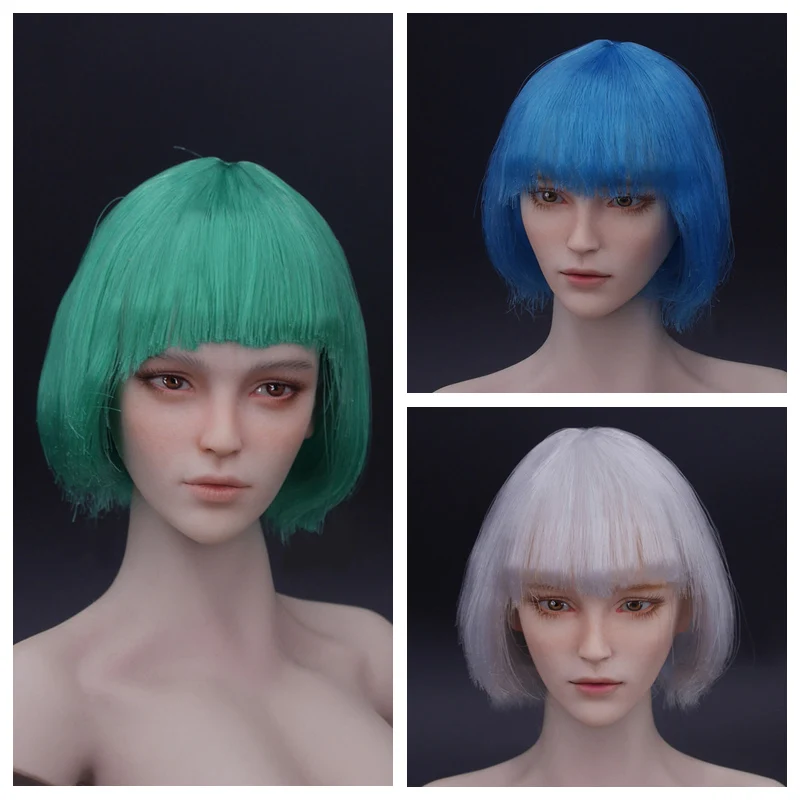 1/6 Scale Action Figure Doll Accessories Cool Girl Head Sculpt For PHICEN/TBL Pale Skin 12