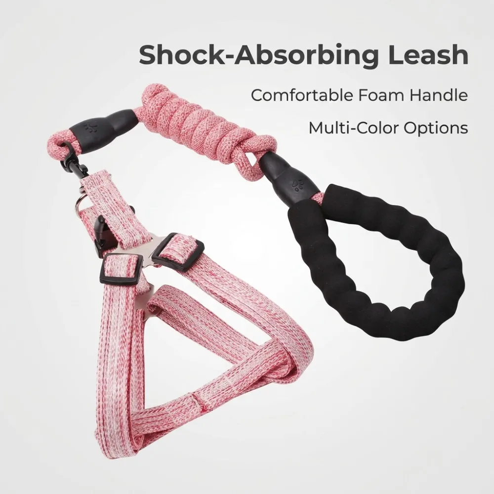 Foam Dog Leash Dog Leash Adjustable Chest Back Wholesale Vest Type Dog Chain Pet Supplies Explosion-Proof Flush Linen Carrier