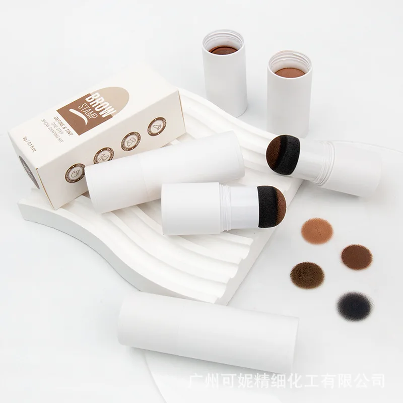 Eyebrow Stamp Perfectly Defined Natural Eyebrows Custom Logo White Package With 5 Classic Eyebrow Stencils Waterproof Smudge