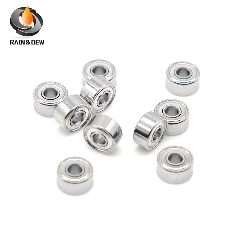 10Pcs S693ZZ Roulement Inoxydable 3*8*4mm ABEC-7 En Acier Inoxydable S693Z S693 Z ZZ Roulements À Billes