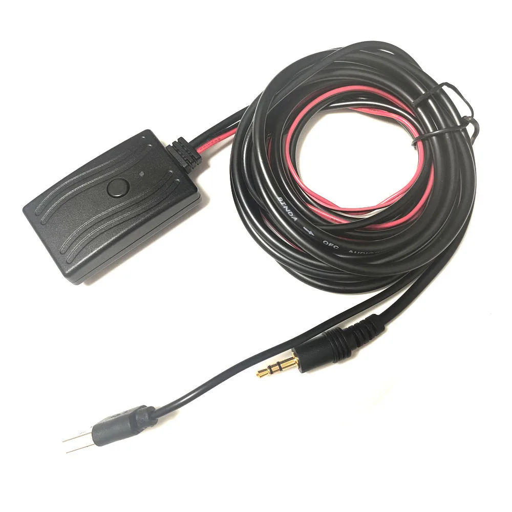 Biurlink 120CM Universal Car AUX USB Bluetooth Music Adapter Wireless Bluetooth Microphone Handsfree Button Style for Honda