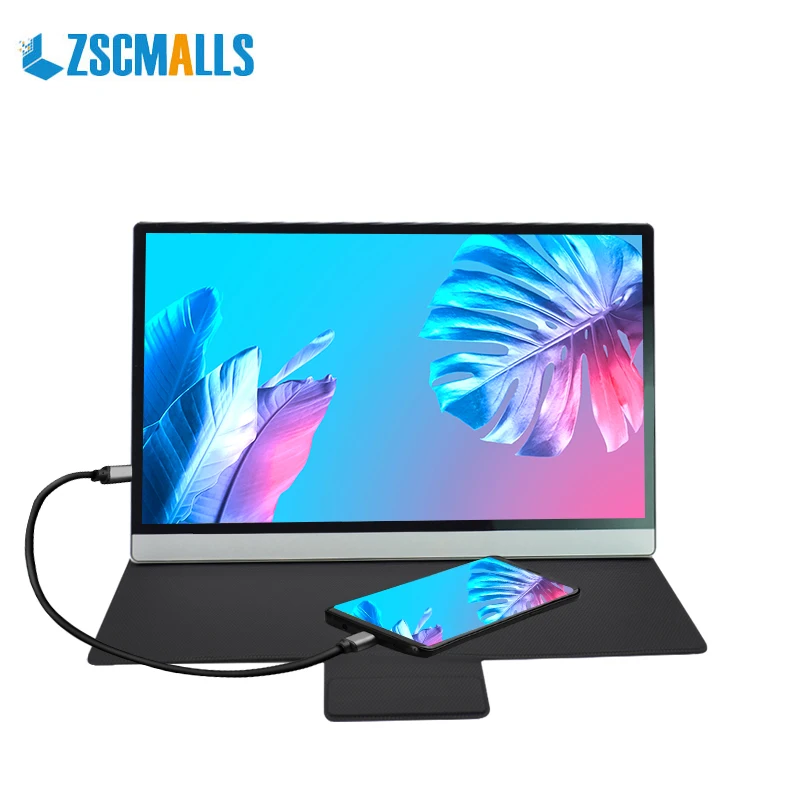 Wholesale P16BT Slim Fingers Touch Portable 15.6 inch 1080P FHD Monitor with battery