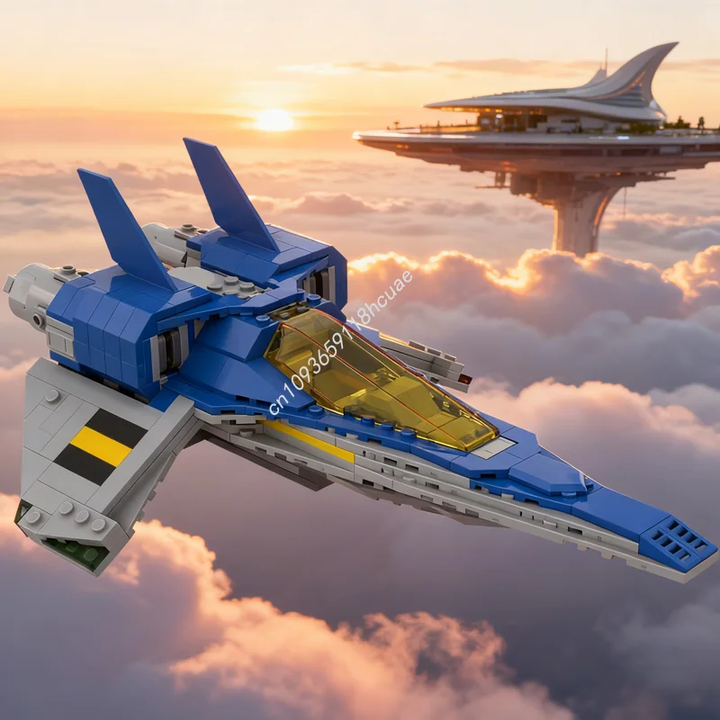 

397pcs MOC Galaxy Enforcer Classic Space Version Model Building Christmas Gifts Blocks Toy DIY Creative Idea Brick Birthday