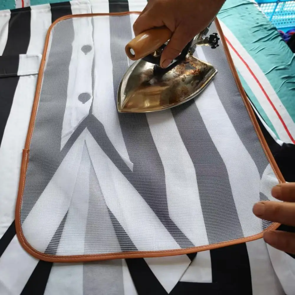 

2-комп. бытовая сетчатая ткань для подушечек для гладильной доски, сетка для одежды, высокотемпературная защита, железный коврик от ожогов, коврик, чехол, сетка