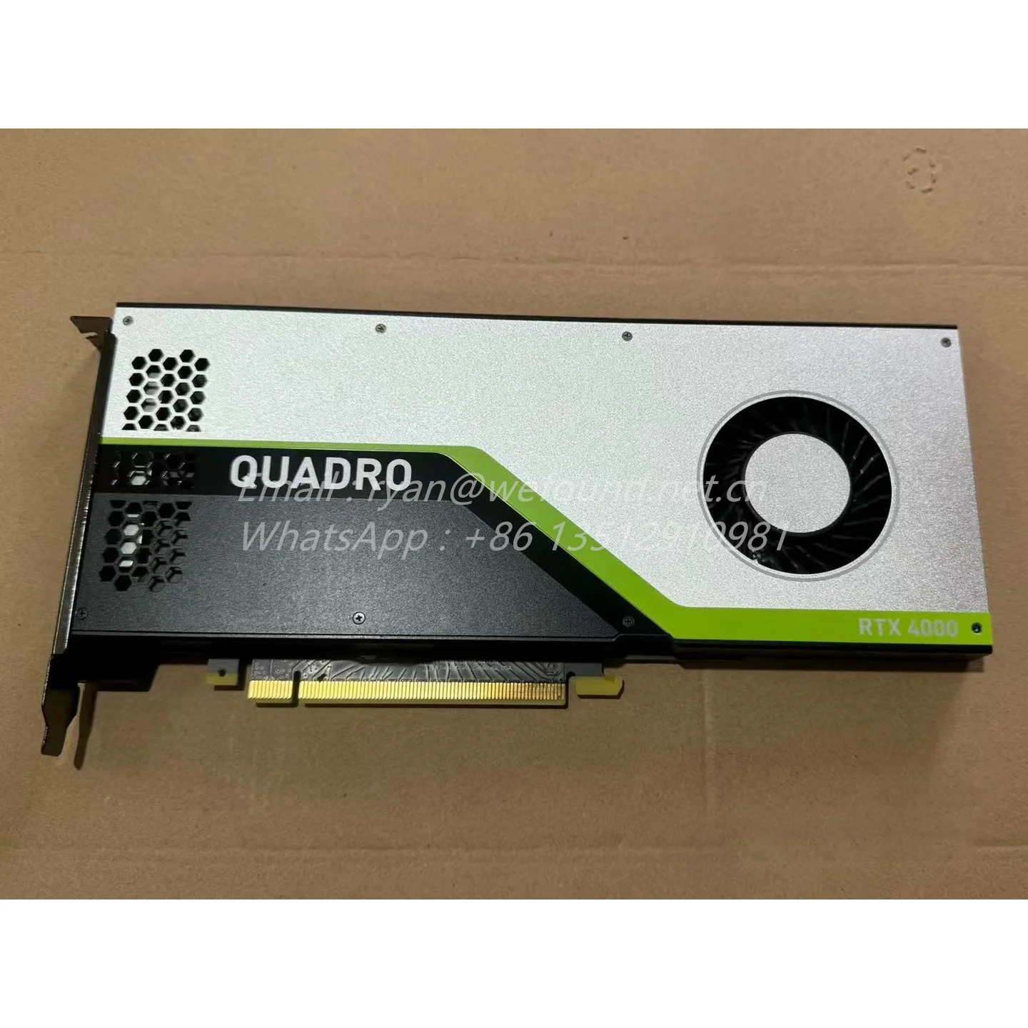 

GPU for NVIDIA QUADRO RTX 4000 8GB PC Graphics Card