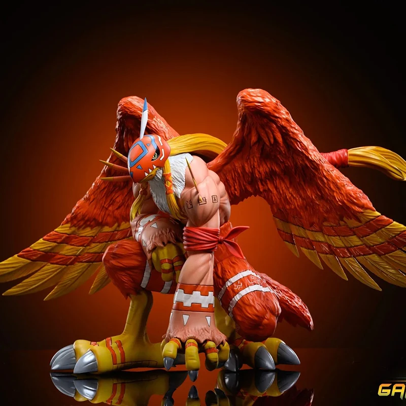 19cm Digimon Anime Figure Garudamon Figures Cute Stand Entirely Body Garuda Model Pvc Statue Doll Collection Decoration Toy Gift