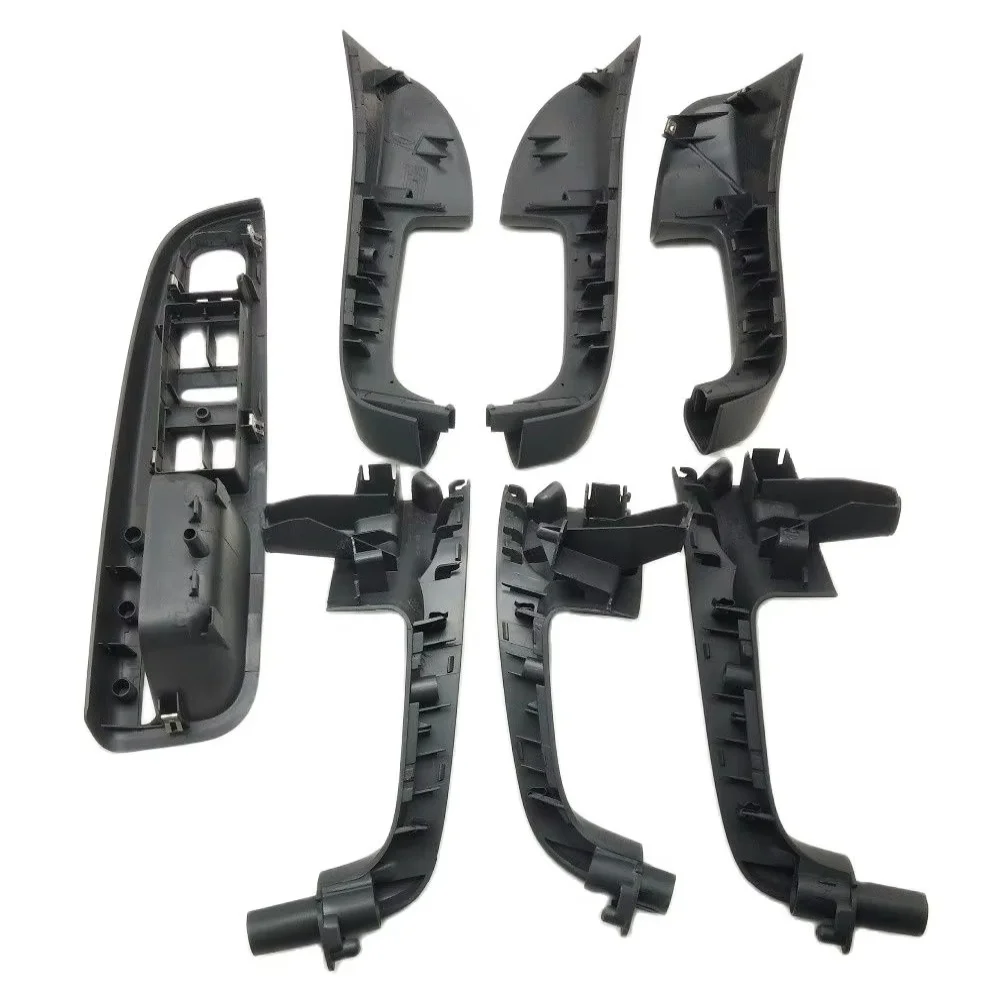 7-piece set suitable for Volkswagen  Golf 5 Jetta MK5 door interior handle black