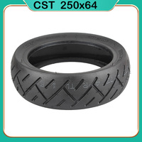 250x64 City Road Vacuum Tire for Xiaomi 4 Ultra Navee S65/S65C Electric Scooter Tubeless Thicker Tire Non-Slip Spare Wheels Tyre