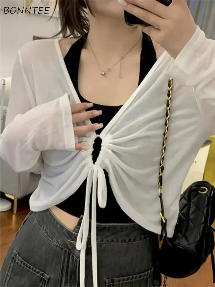 

Женские комплекты, новые осенние женские модные однотонные сексуальные футболки Ulzzang с длинными рукавами в стиле ретро, клубная одежда, простая универсальная майка, комплект из 2 предметов