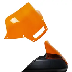 Orange Transparent Windshield Windscreen For Harley Low Rider ST FXRST FXLRST 2022-2023