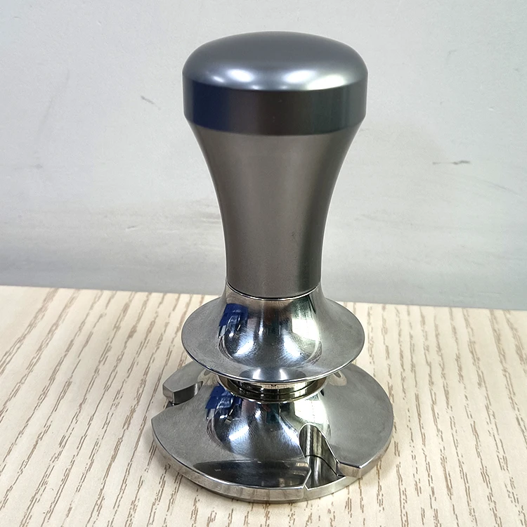 

Stainless Steel Coffee Tools Auto Level Constant Pressure Force Coffee Tamper for Portafilter 58mm