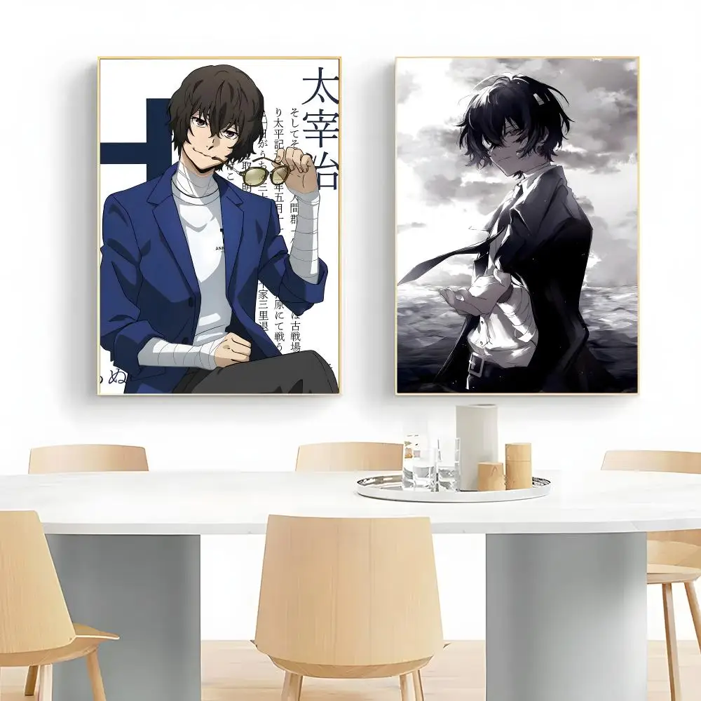 Famous Japanese Author Osamu Dazai Poster Wall Art Print Decorative Mural Home Decor Gift Unframed
