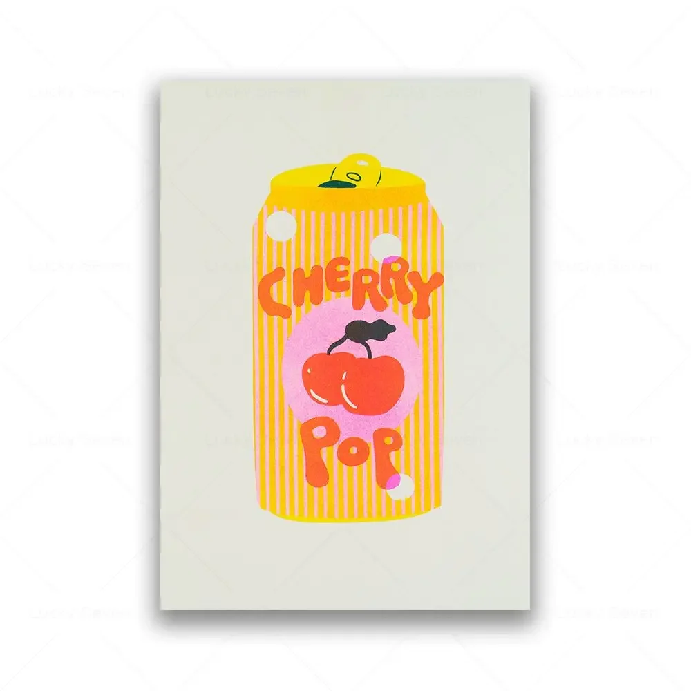 Salsa de chile picante japonesa, tomate enlatado, pepinillo encurvado, arte de pared, pintura en lienzo, póster nórdico e imágenes impresas para cocina y hogar