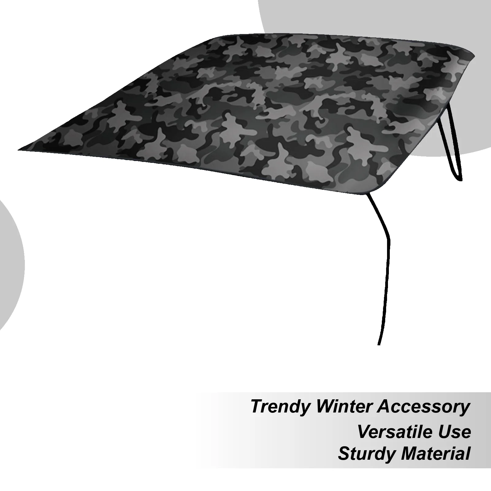 

Car Windshield Snow Cover Waterproof Camouflage Windshield Snow Ice Cover Auto Window Sun Shade For Exterior Sunroof Winter