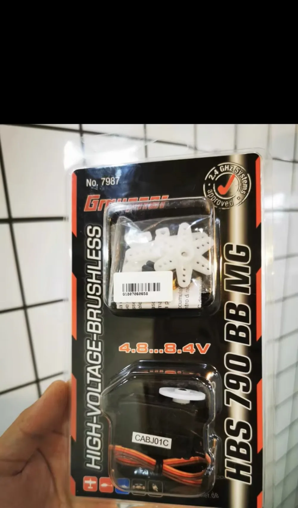 Graupner HBS 790 BBMG ความเร็ว 19.5 มม. 8.V 7 กก. HV BL Digital Servo สําหรับมอเตอร์/เครื่องร่อนเครื่องบิน เฮลิคอปเตอร์ เรือ รถยนต์ และรถจักรยานยนต์