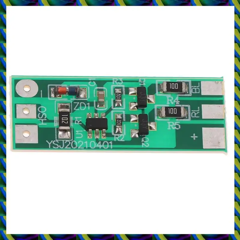 Daily 3-12V Strobe Flashing Module Red Blue 2-Color LED Light For Electric Vehicle Safety Light