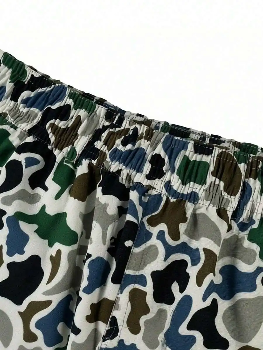 

Womens Camo Athletic Shorts Quick Dry Breathable For Cycling Fitness Outdoor Summer