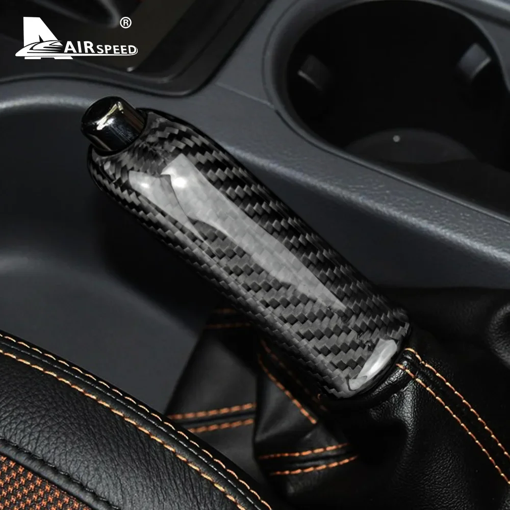 Hard Dry Carbon Fiber For Ford Ranger 2000 2001-2011 2012 2013 2014 2015 2016 2017 2018 2019 Car Replace Handbrake Grips Cover