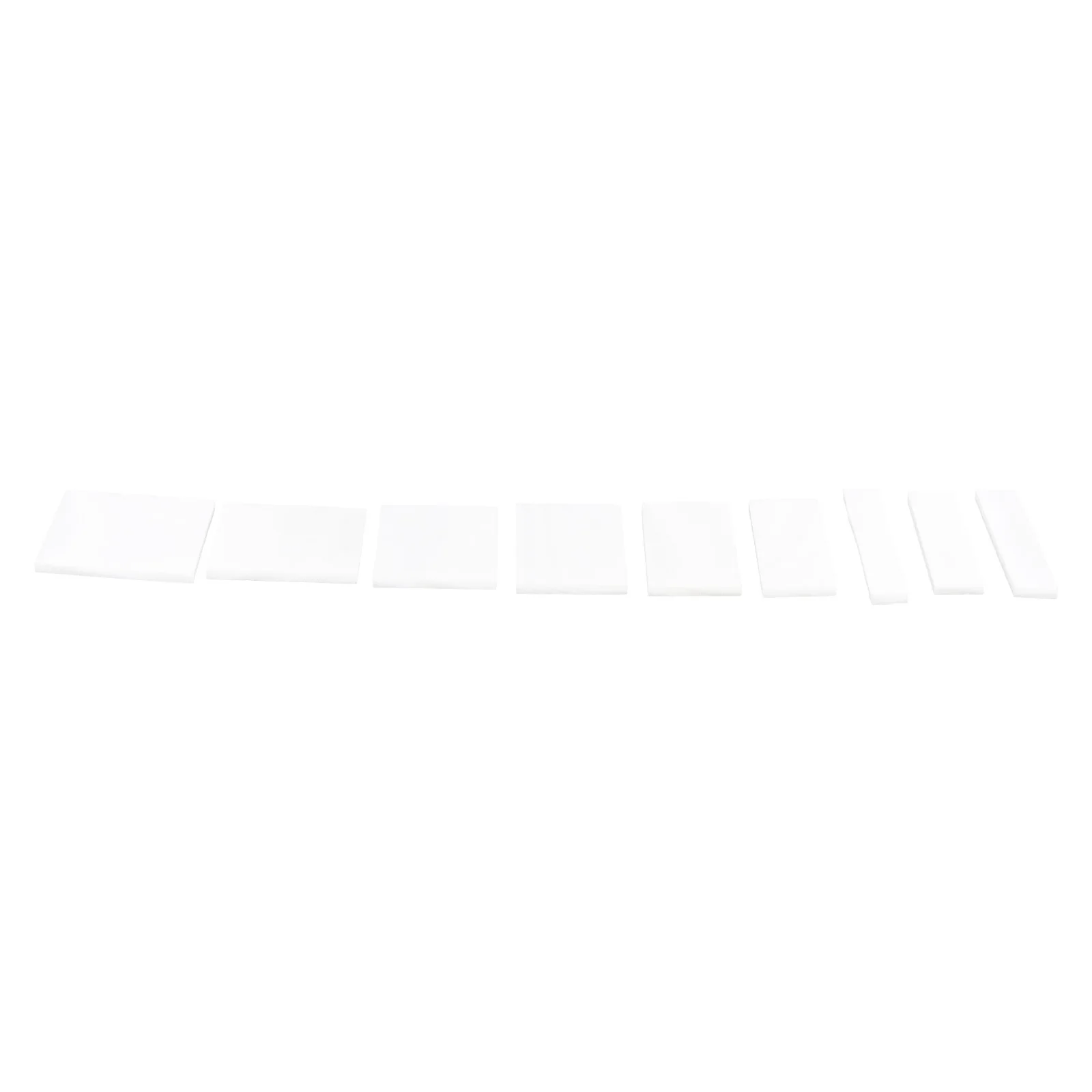 

1Set Exquisite Inlay Blocks Fretboard Inlay Strips for Guitar Decor Replacement White Fretboard Parts Guitar Parts