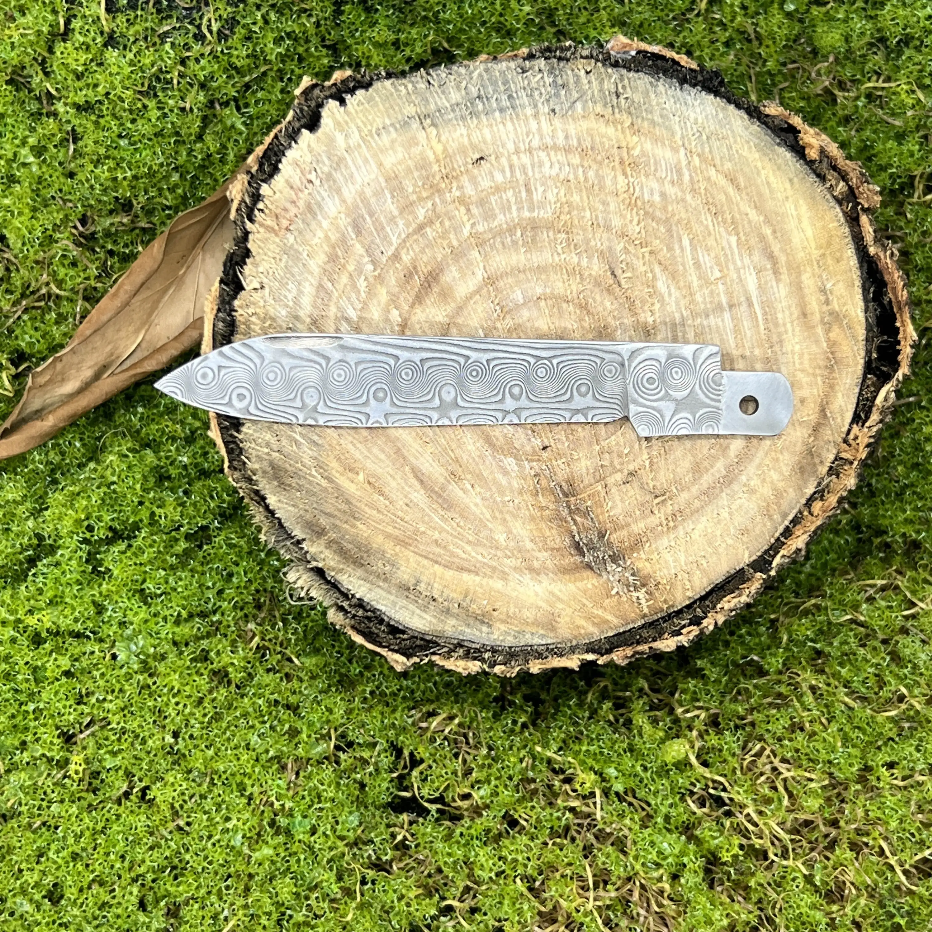 Handmade Damascus Powder Steel Replacement Part Blade For 91mm Victorinox Swiss Army Knife SAK DIY Accessories