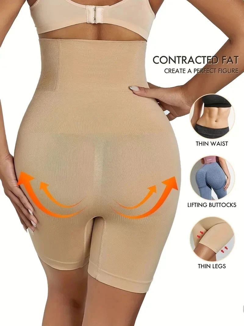 Women's tight shorts high waisted shaping women's shorts rolled buttocks lifted buttocks slim fit shorts outdoor shorts