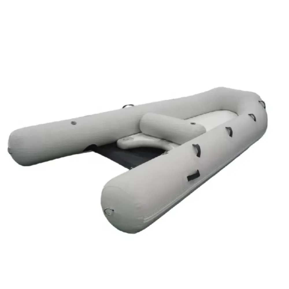 نفخ PVC زورق مقاومة للاهتراء قارب كاياك قابل للطي الاعتداء الصيد متعدد الأشخاص سميكة الصلب أسفل منتجع فندق الاستخدام #5